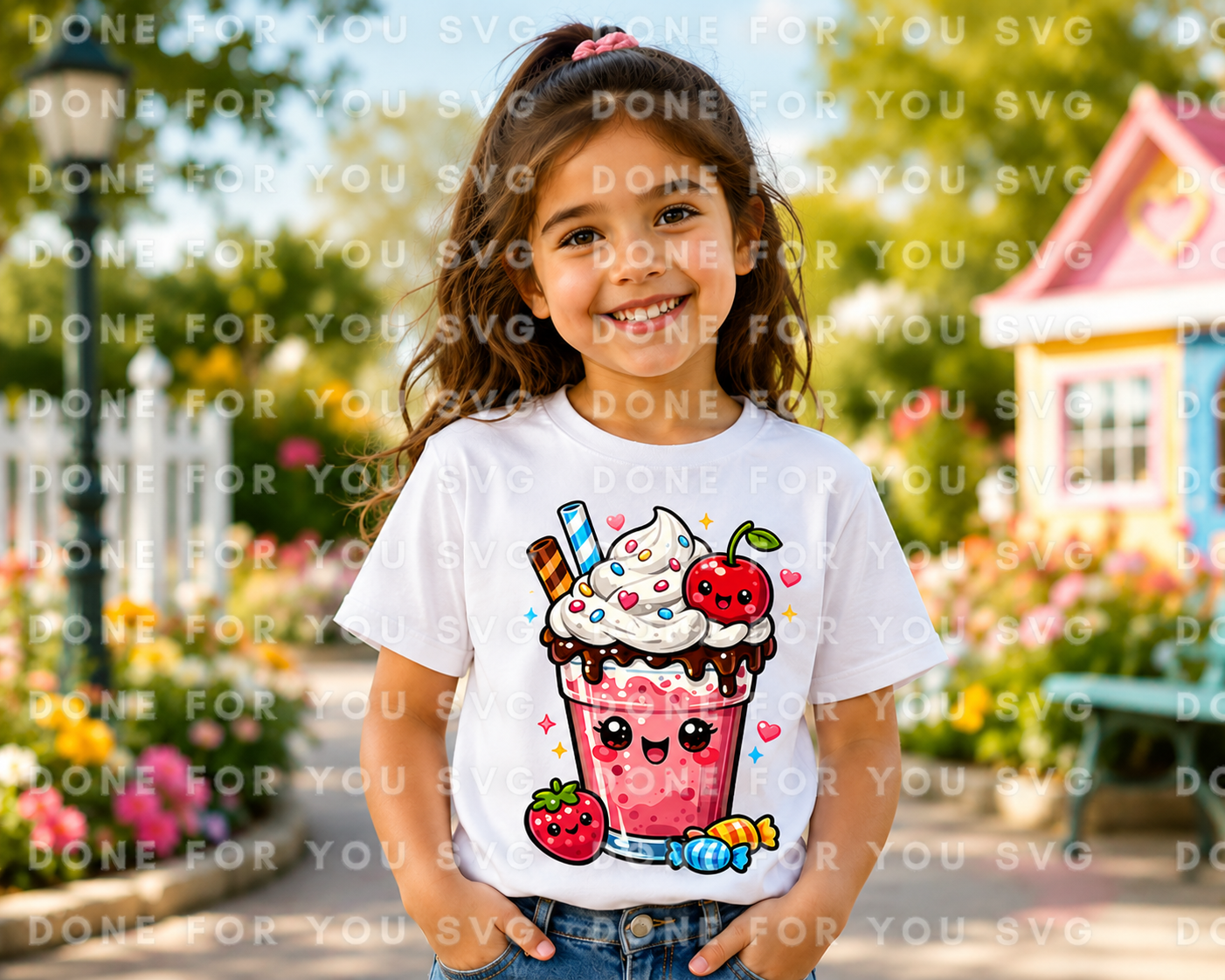 Kawaii Smoothie Friends – Digital PNG Download